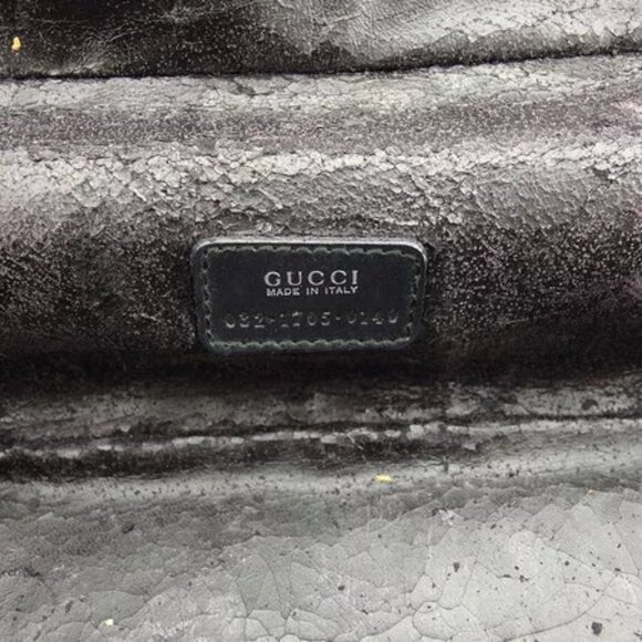 GUCCI Vanity Horsebit Suede x Leather Authentic Used - Picture 7 of 8